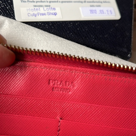 Prada Saffiano Fiocco wallet - Picture 4 of 5